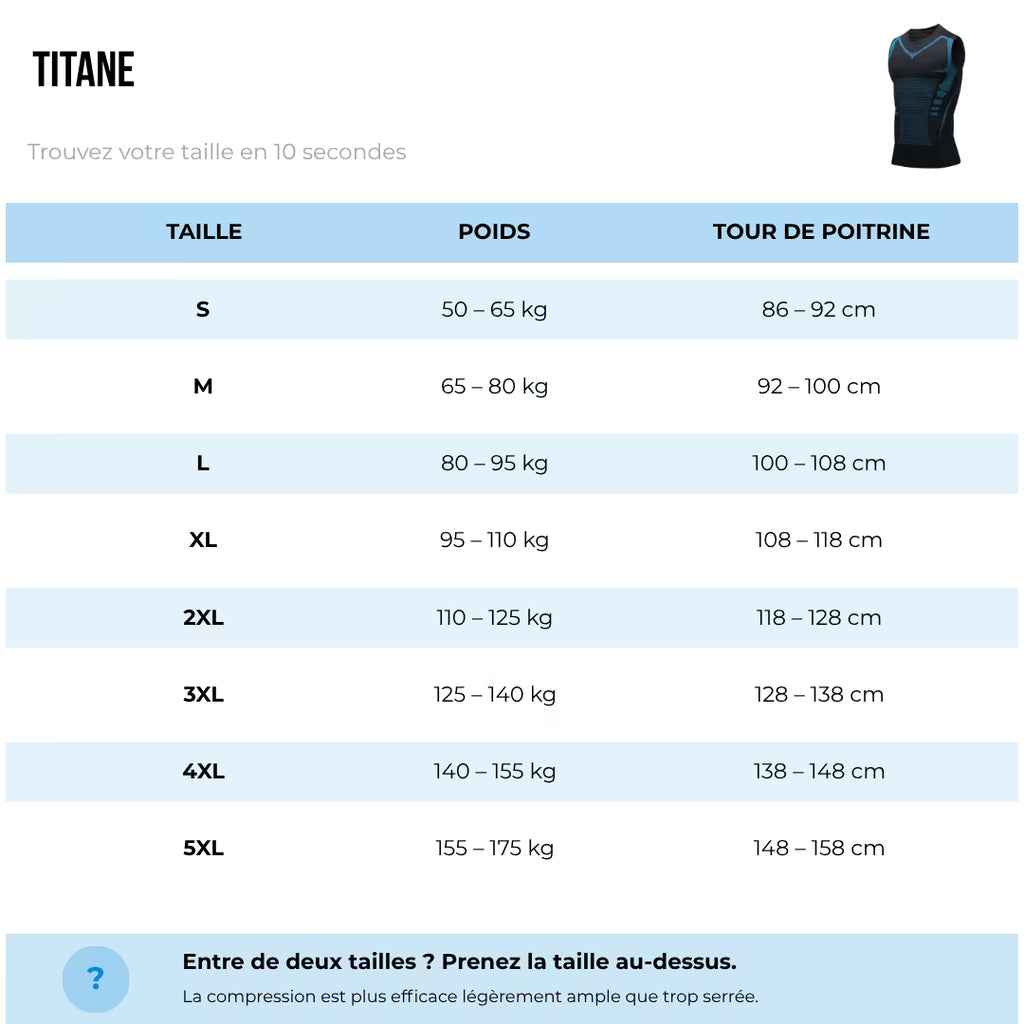 TITANE - Débardeur de compression