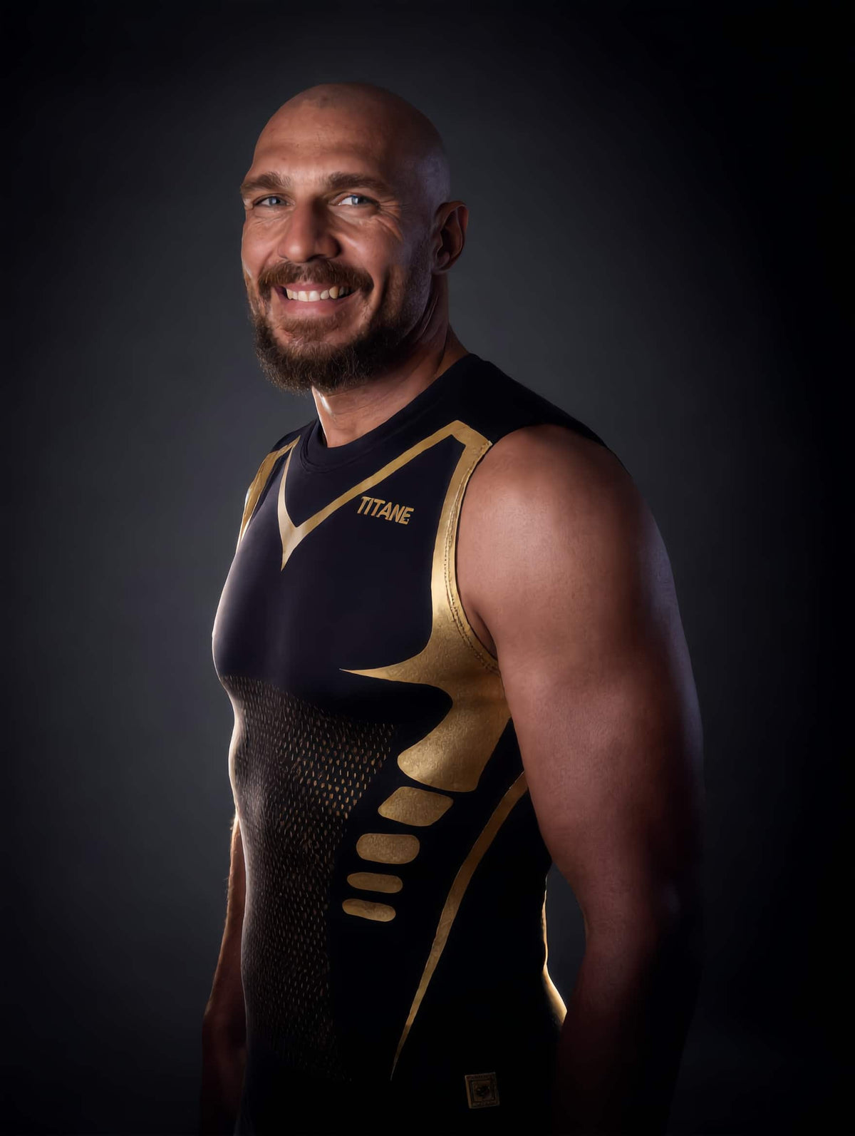 Titane - Débardeur de compression gainant homme